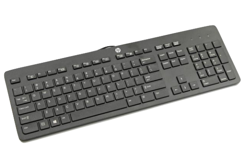 HP 803181-241 keyboard Office USB Black