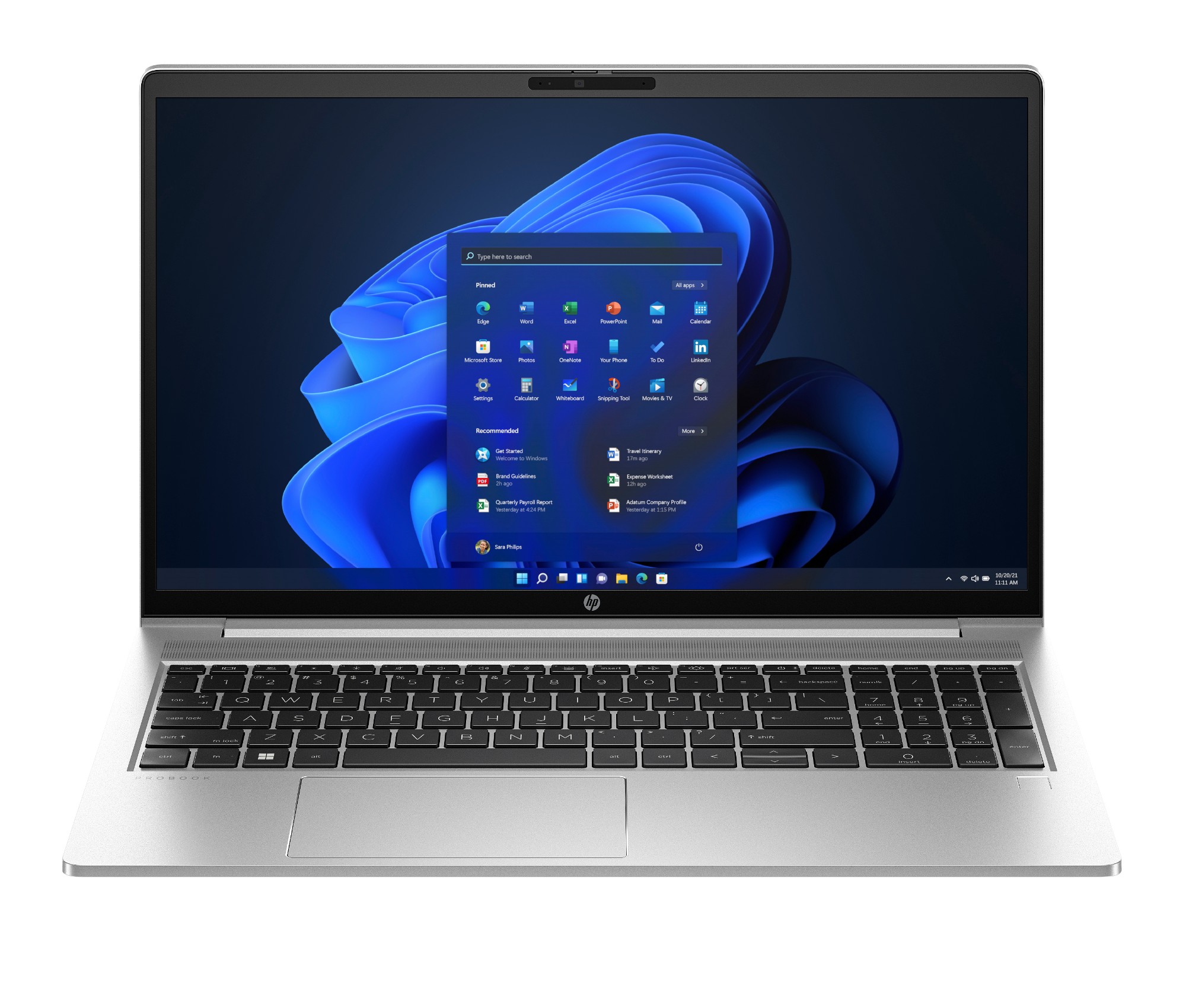 HP ProBook 450 G10 Intel® Core™ i7 i7-1355U Laptop 39.6 cm (15.6") Full HD 16 GB DDR4-SDRAM 512 GB SSD Wi-Fi 6E (802.11ax) FreeDOS Silver