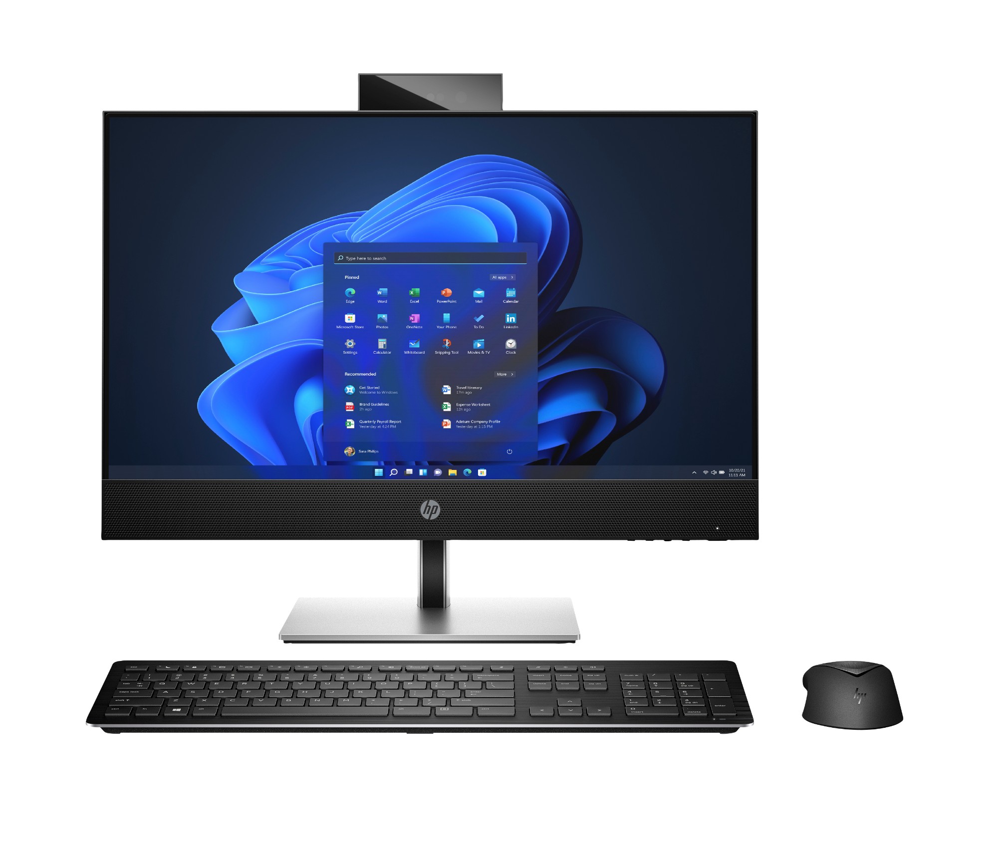 HP ProOne 440 G9 Intel® Core™ i7 i7-13700T 60.5 cm (23.8") 1920 x 1080 pixels All-in-One PC 16 GB DDR4-SDRAM 512 GB SSD Windows 11 Pro Wi-Fi 6 (802.11ax) Black