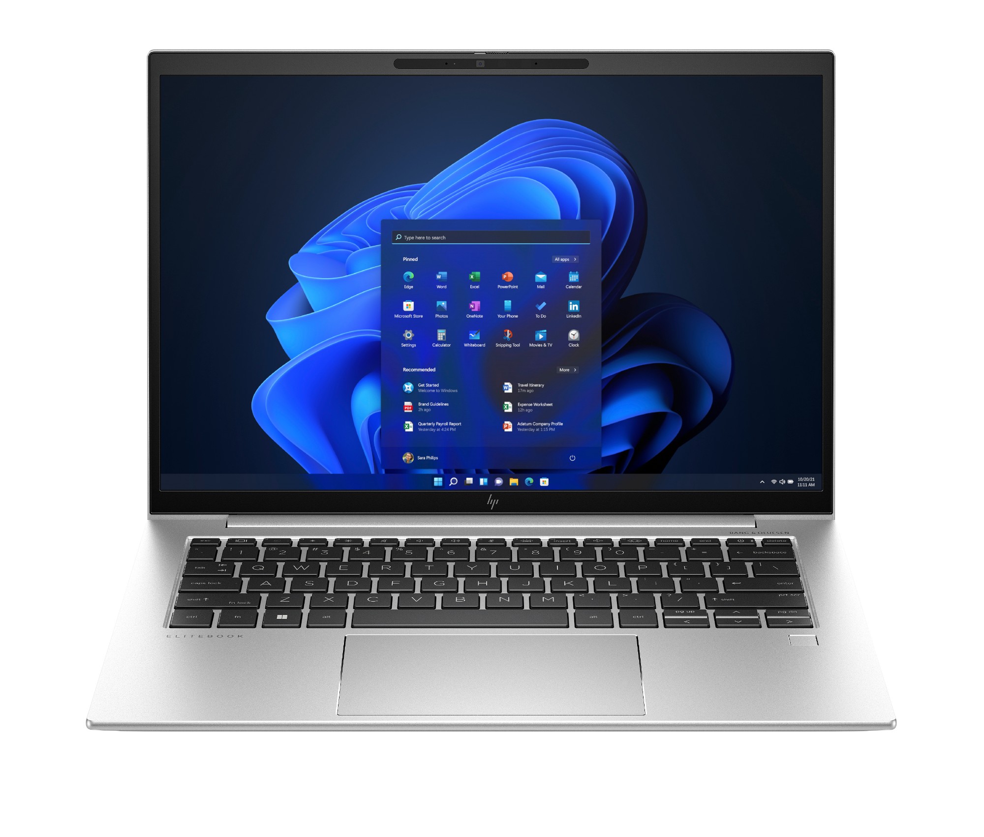 HP EliteBook 840 G10 Intel® Core™ i7 i7-1355U Laptop 35.6 cm (14") WUXGA 16 GB DDR5-SDRAM 512 GB SSD Wi-Fi 6E (802.11ax) Windows 11 Pro Silver