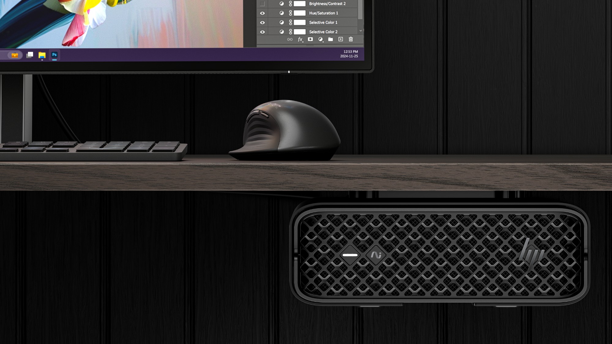 HP Z2 Mini G1i Workstation Desktop PC Intel Core Ultra 7 265 32 GB DDR5-SDRAM NVIDIA RTX A400 Windows 11 Pro Mini PC AI PC, AI Workstation Black