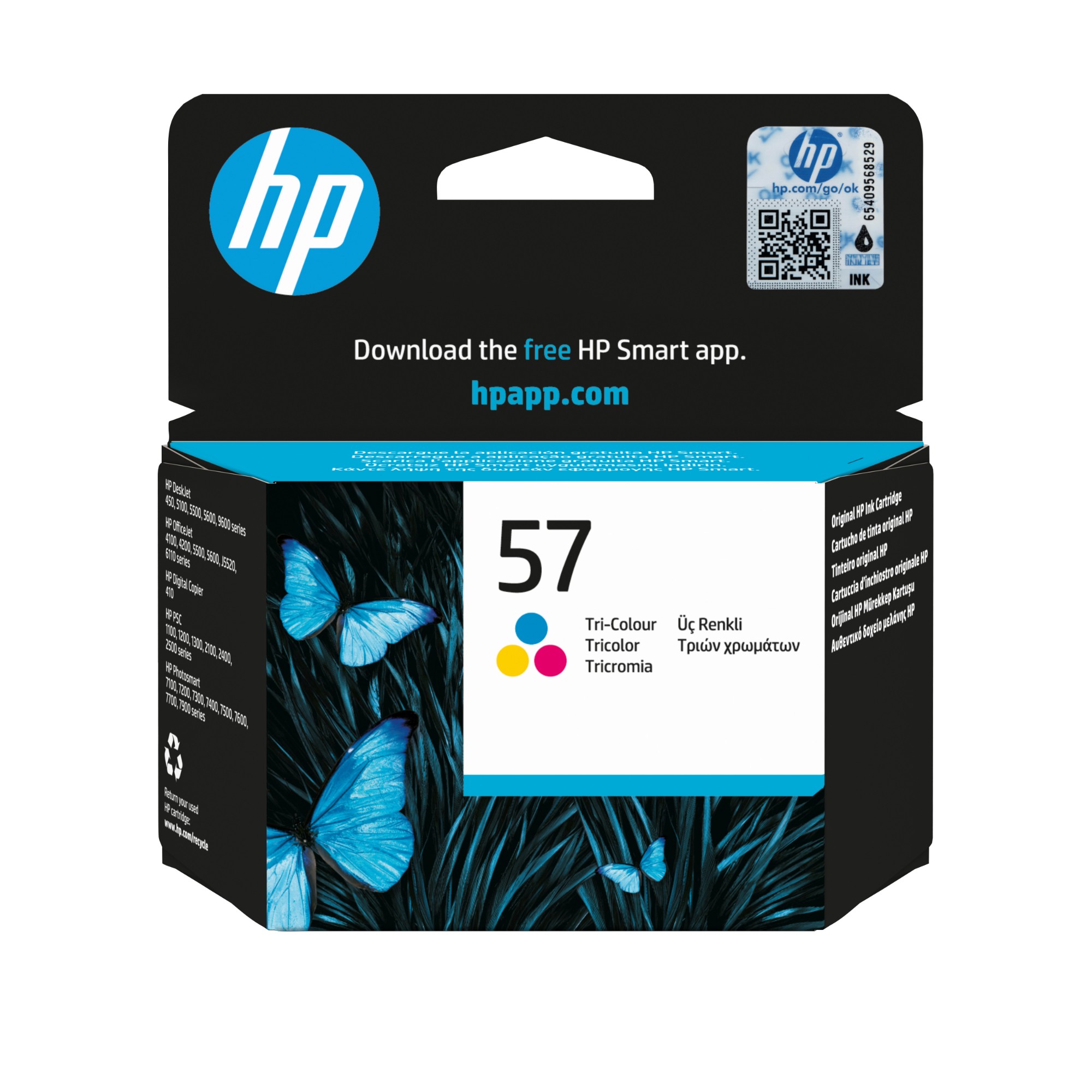 HP C6657AE/57 Printhead cartridge color, 500 pages ISO/IEC 24711 17ml for HP DeskJet Series 5550/PhotoSmart 100/PhotoSmart 145/PhotoSmart 7660/PSC 1110