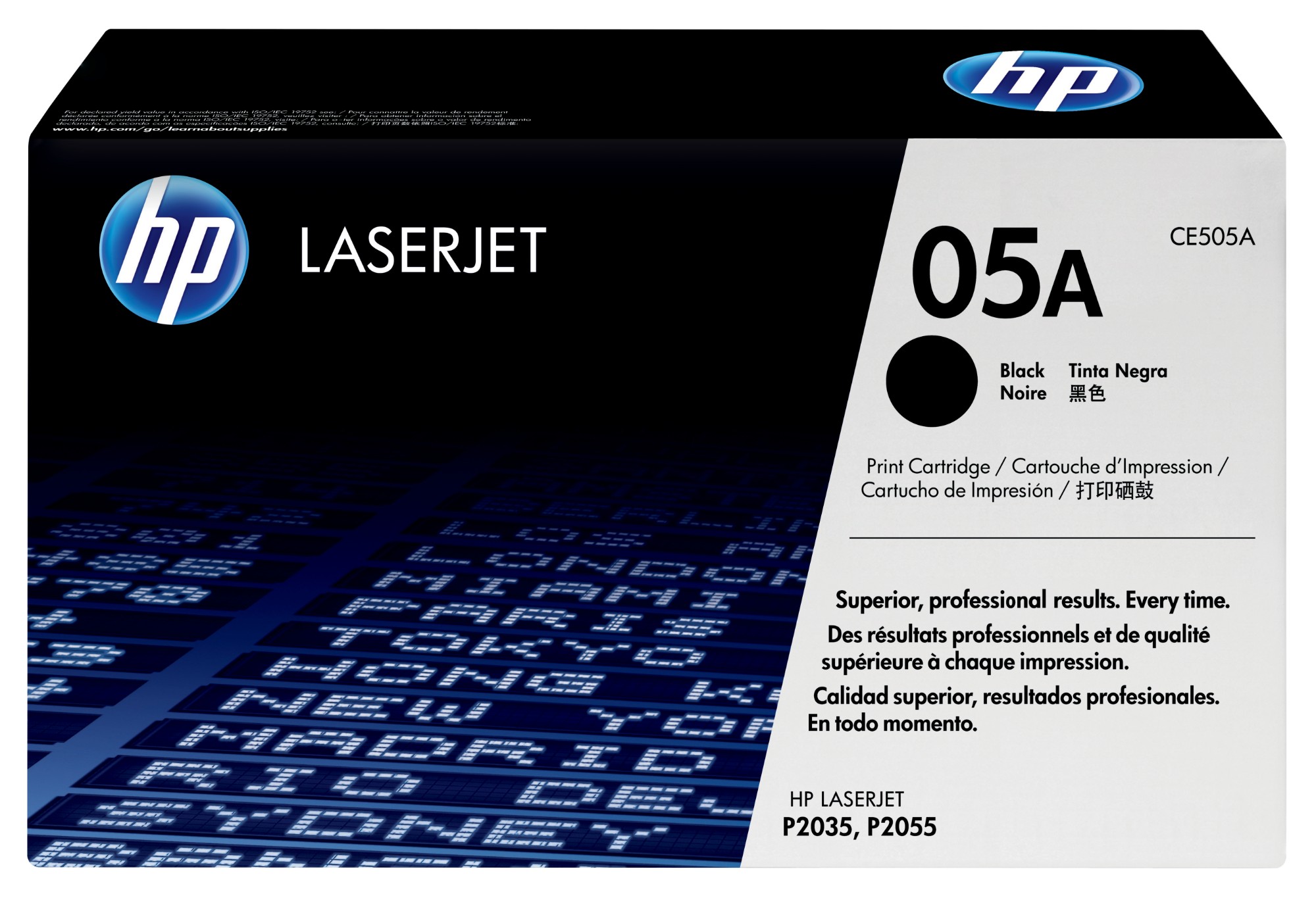 HP CE505A/05A Toner cartridge black, 2.3K pages ISO/IEC 19752 for HP LaserJet P 2035/2055