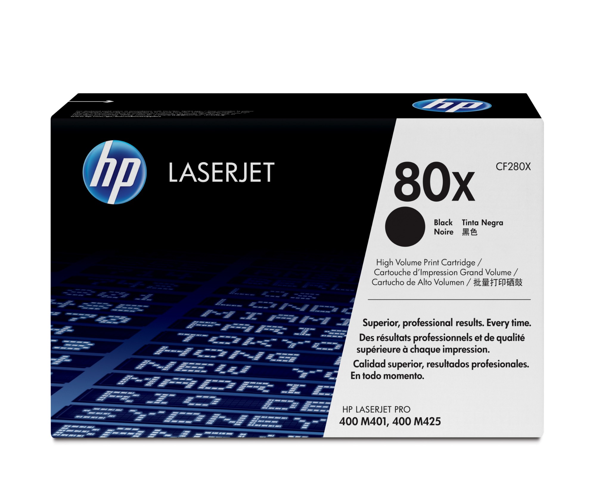 HP CF280X/80X Toner cartridge black high-capacity, 6.9K pages ISO/IEC 19752 for HP Pro 400/e