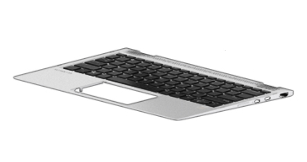 HP L02471-051 laptop spare part Housing base + keyboard