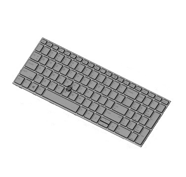 HP L28407-B31 laptop spare part Keyboard