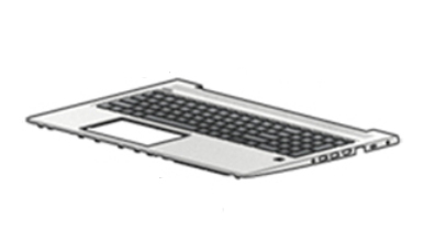 HP L45091-031 laptop spare part Housing base + keyboard