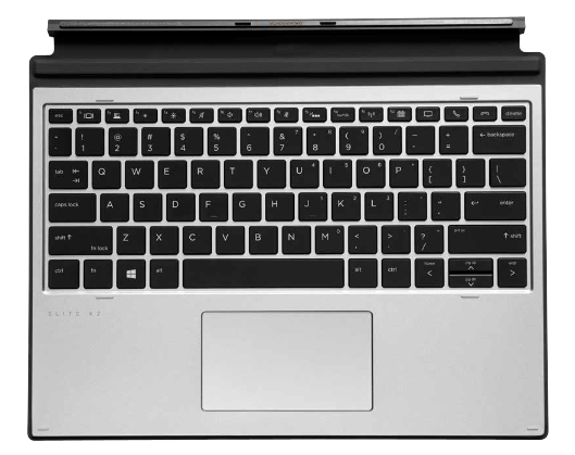 HP L67436-A41 mobile device keyboard Belgian Pogo Pin Silver