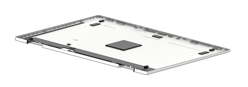 HP M45108-001 laptop spare part Display cover