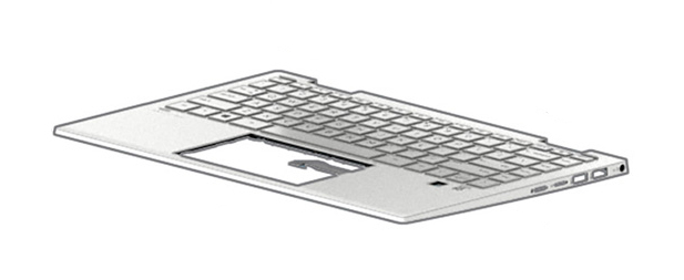HP M76694-061 laptop spare part Keyboard