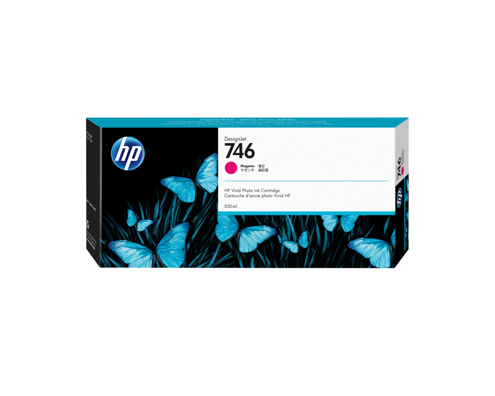 HP P2V78A/746 Ink cartridge magenta 300ml for HP DesignJet Z 6/9+