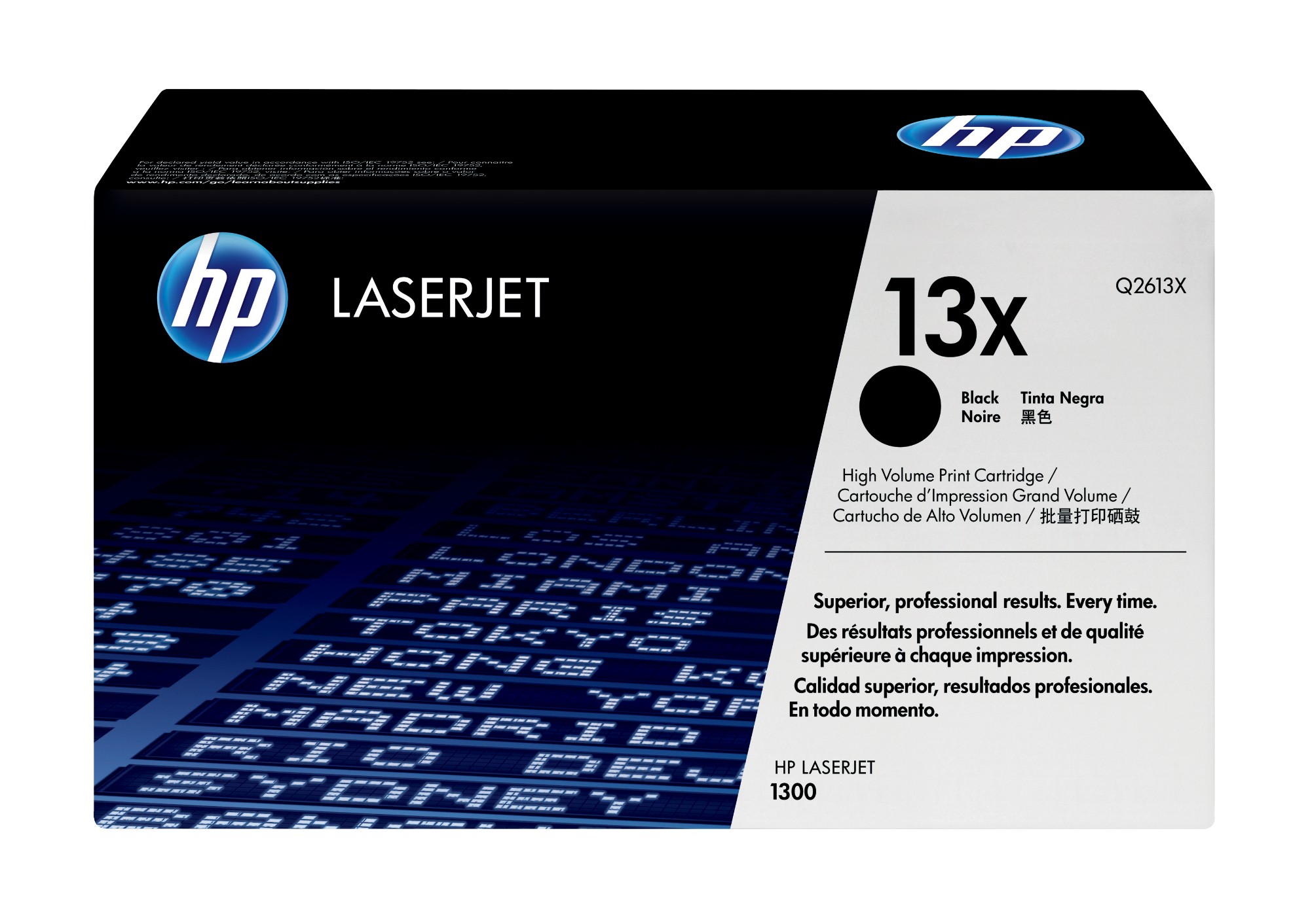 HP Q2613X/13X Toner cartridge black high-capacity, 4K pages/5% for HP LaserJet 1300