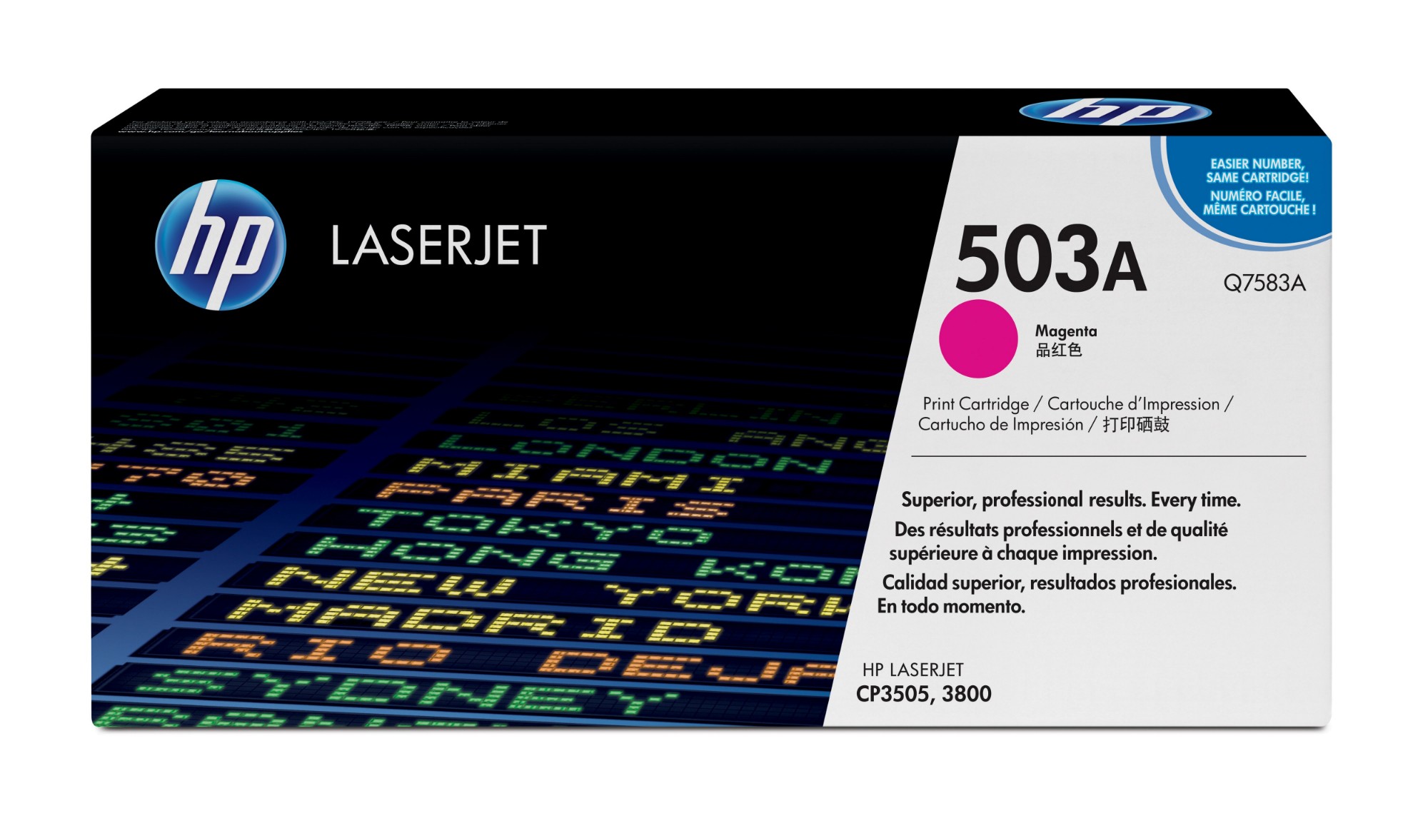 HP Q7583A/503A Toner cartridge magenta, 6K pages/5% for HP Color LaserJet 3800