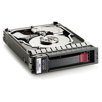 HPE 450GB 3G SAS 15K LFF (3.5-inch) Non-hot Plug Dual Port ENT 3y Wty Hard Drive internal hard drive 15000 RPM 3.5"