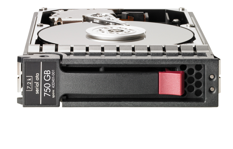 HPE 750GB hot-plug SATA HDD internal hard drive 7200 RPM 3.5" Serial ATA