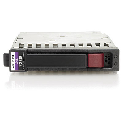 HPE 72GB, 6G, SAS, 15K rpm, SFF, 2.5-inch internal hard drive 15000 RPM 2.5"