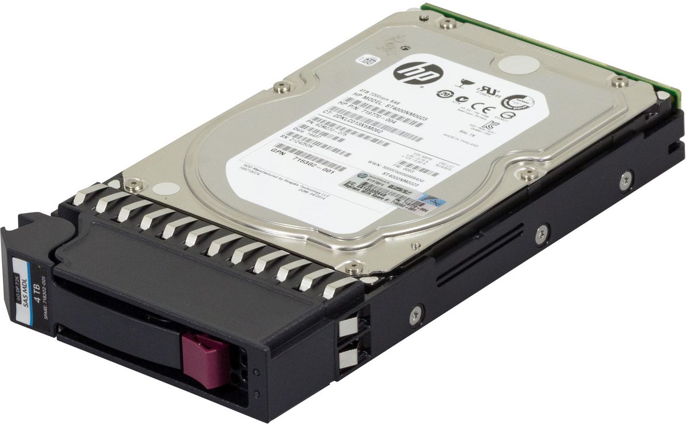 HPE SPS-DRV HD 4TB 6G 7.2K SAS MDL
