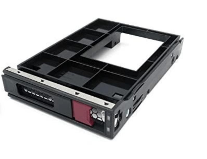 HP E Gen9 Gen10 3.5" SAS/SATA Low Profile (LP) Hard Drive Caddie (With 4x Screws)