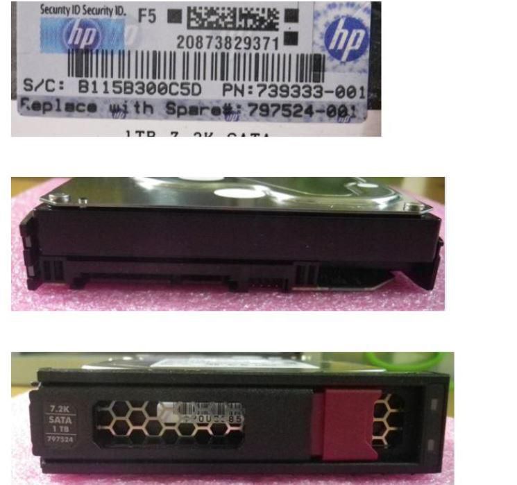 HPE DRV HD 1TB 6G 7.2K 3.5 SATA LP