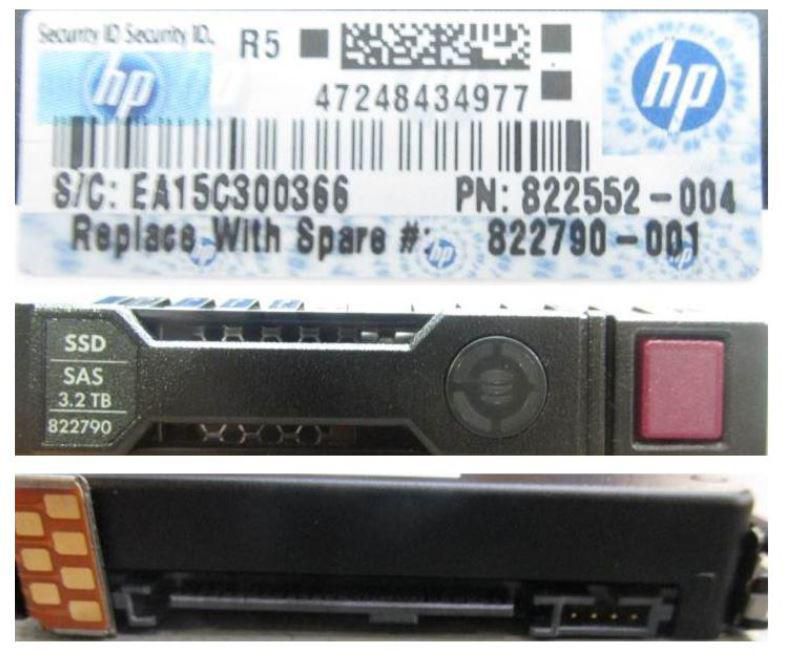 HPE DRV SSD 3.2TB 12G 2.5 SAS MU