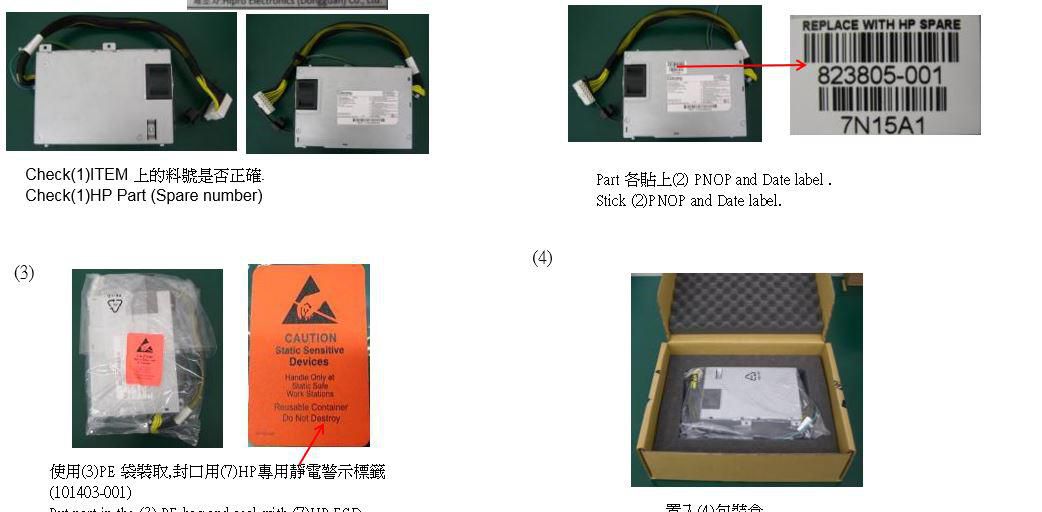 HPE 290W AC power supply for