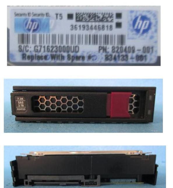 HPE DRV HD 2TB 12G 7.2K 3.5 SAS
