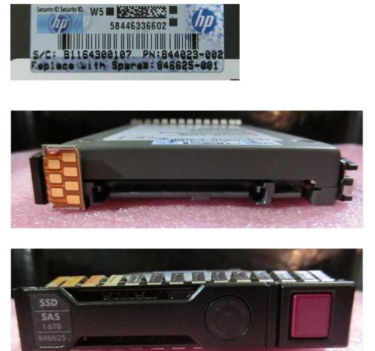 HPE DRV SSD 1.6TB 12G SFF SAS