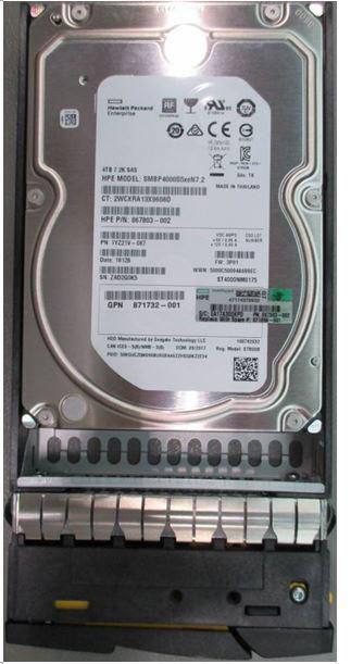 HP E 3PAR StoreServ M6720 4TB 6G 7.2K 3.5'' SAS Nearline Hard Drive