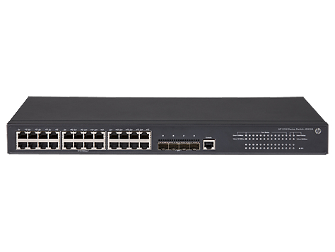 HPE FlexNetwork 5130 24G 4SFP+ EI Managed L3 Gigabit Ethernet (10/100/1000) 1U Black