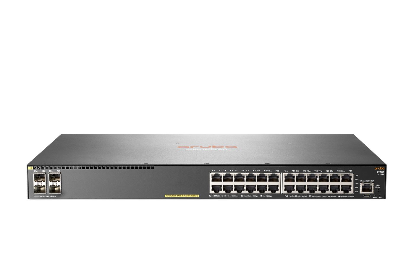 HPE Aruba 2930F 24G PoE+4SFP+Switc