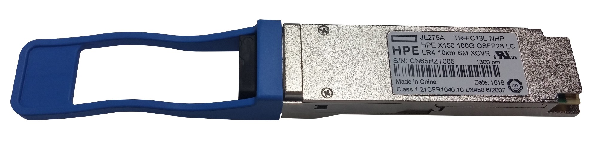 HPE Networking X150 100G QSFP28 LC LR4 10km SM Transceiver