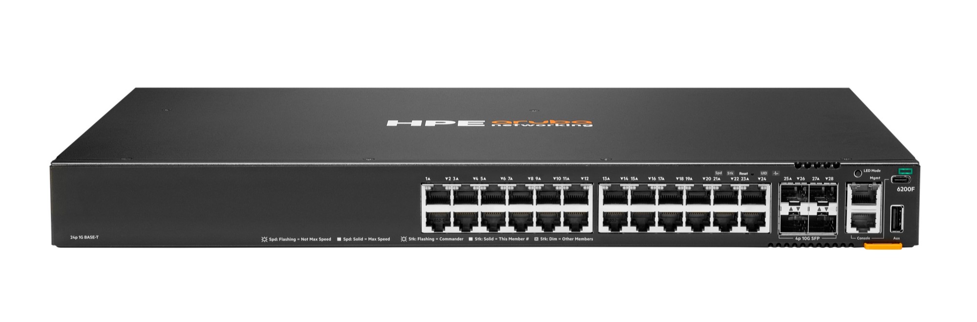 HPE Aruba Networking CX 6200F 24G 4SFP+ Switch