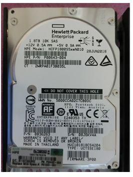 HPE DRV 1.8TB SFF HDD 10K SS8000