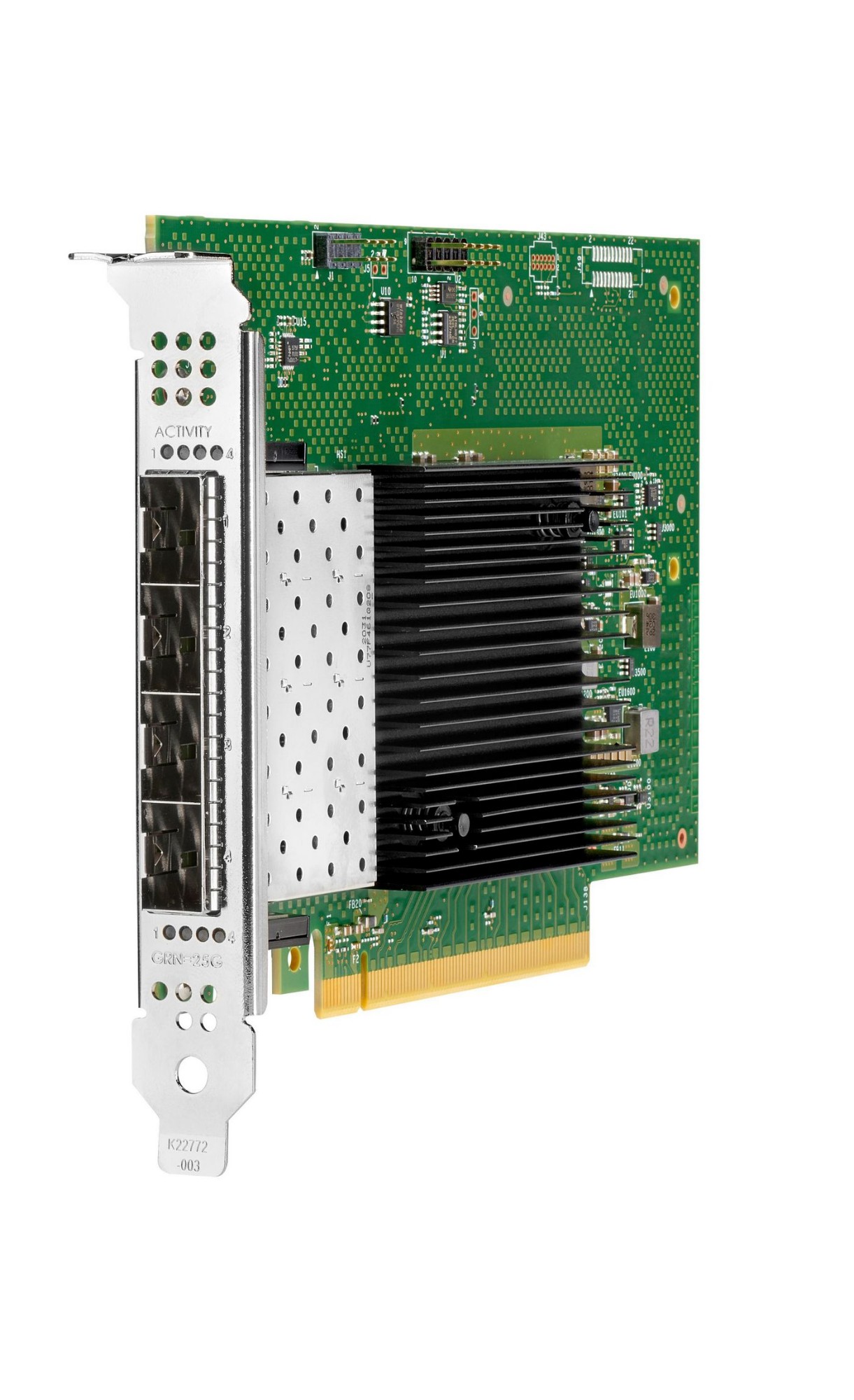 HP E Intel E810-XXVDA4 Ethernet 10/25GB 4-PORT SFP28 Adapter