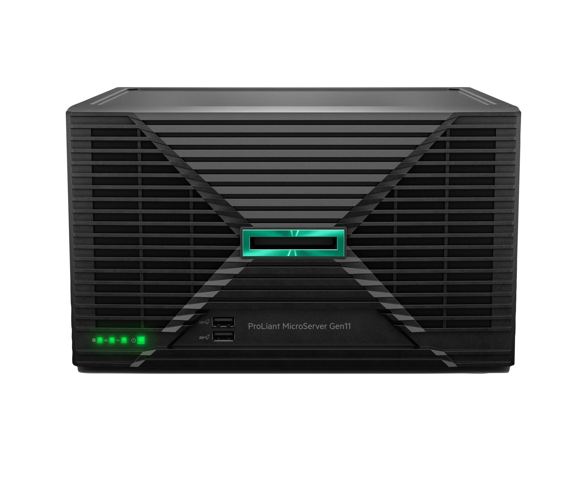 HPE ProLiant MicroServer Gen11 E-2434 4-core 1P 16GB-U VROC 4LFF-NHP 1TB 180W External PS Server