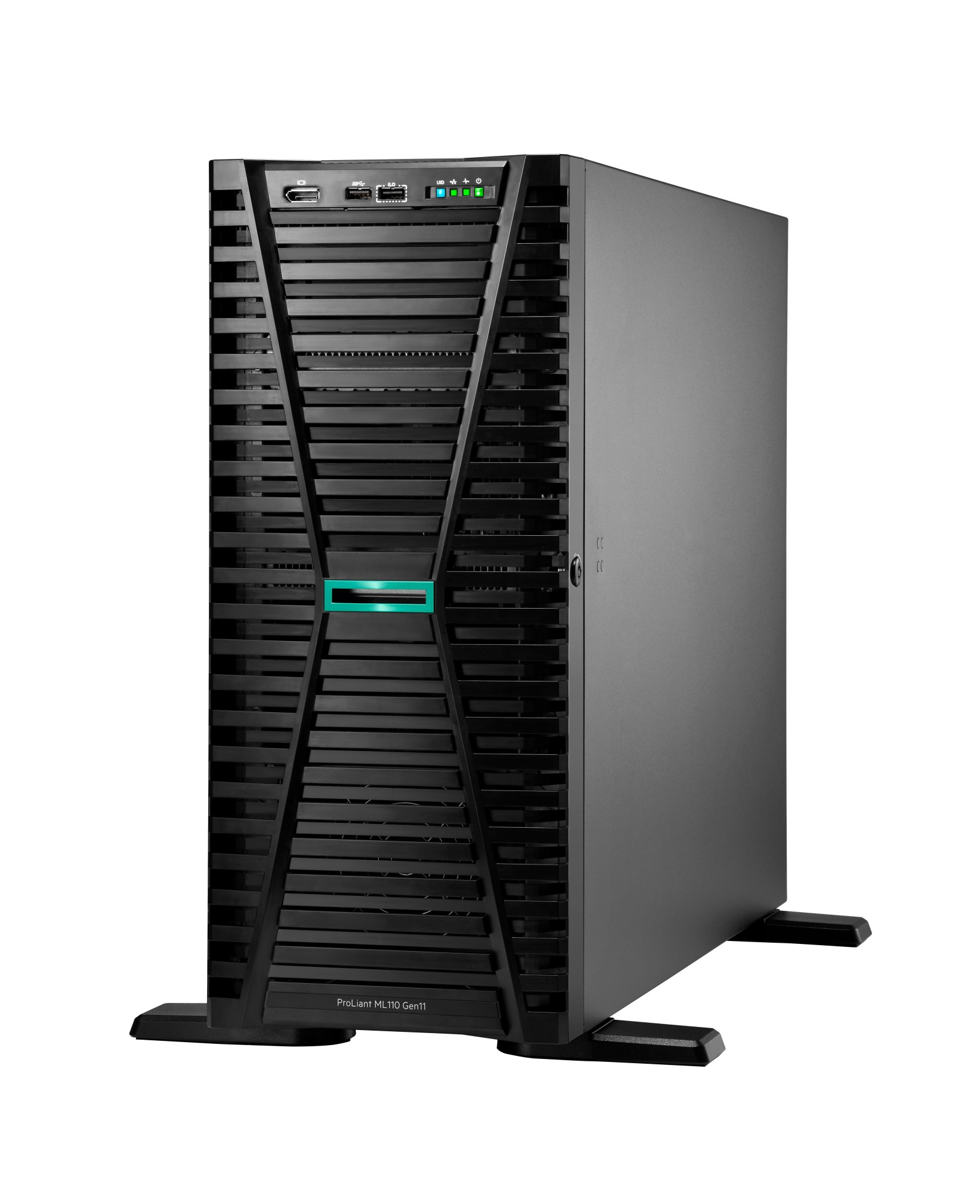 HPE ProLiant ML110 Gen11 3508U 2.1GHz 8-core 1P 32GB-R VROC 4LFF 2x2TB HDD 2x1000W RPS UK/IE Server
