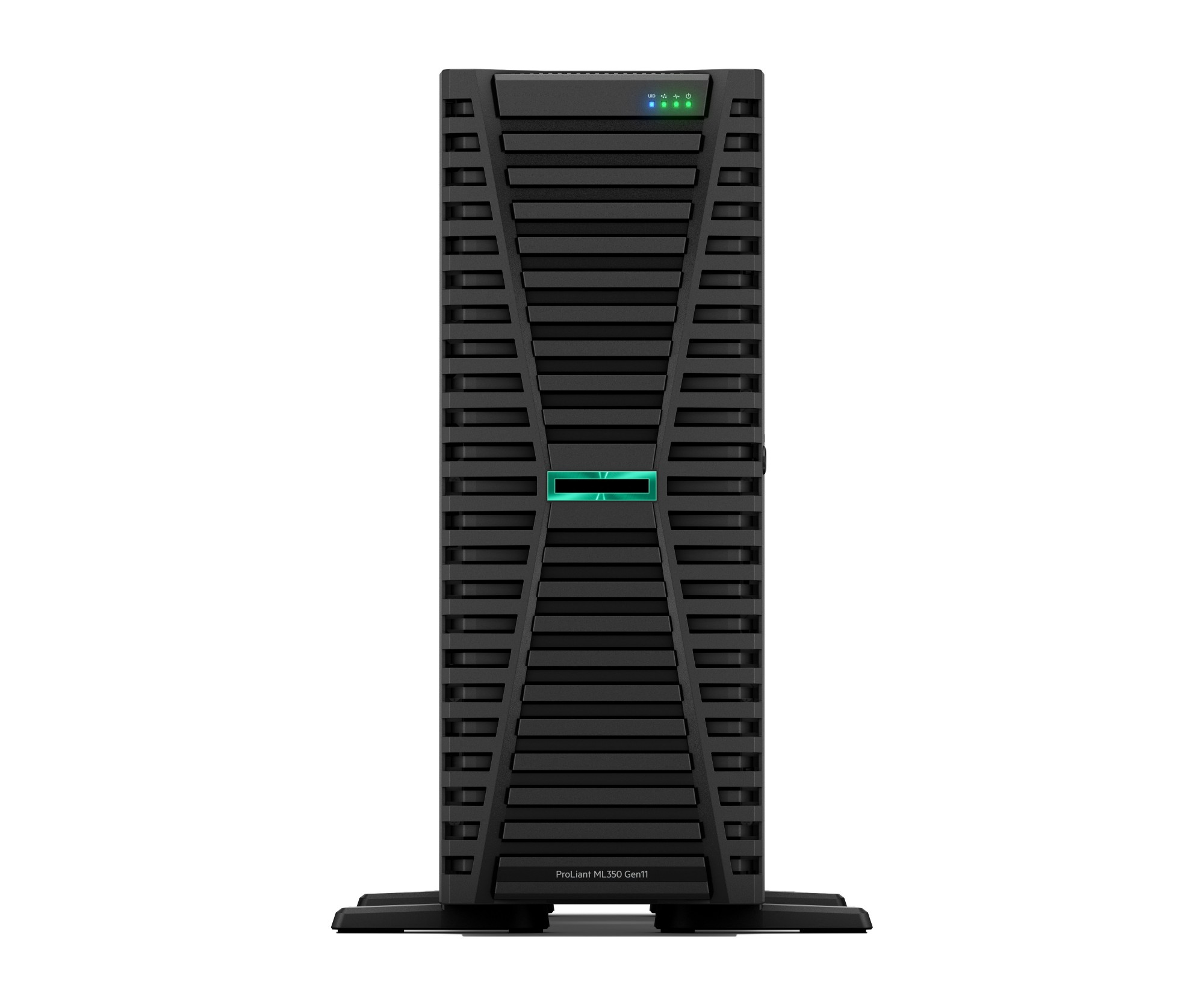 HPE ProLiant ML350 Gen11 4510 12-core 64GB-R MR408i-o 8SFF 2x960GB SSD 2x1000W RPS UK/IE Server