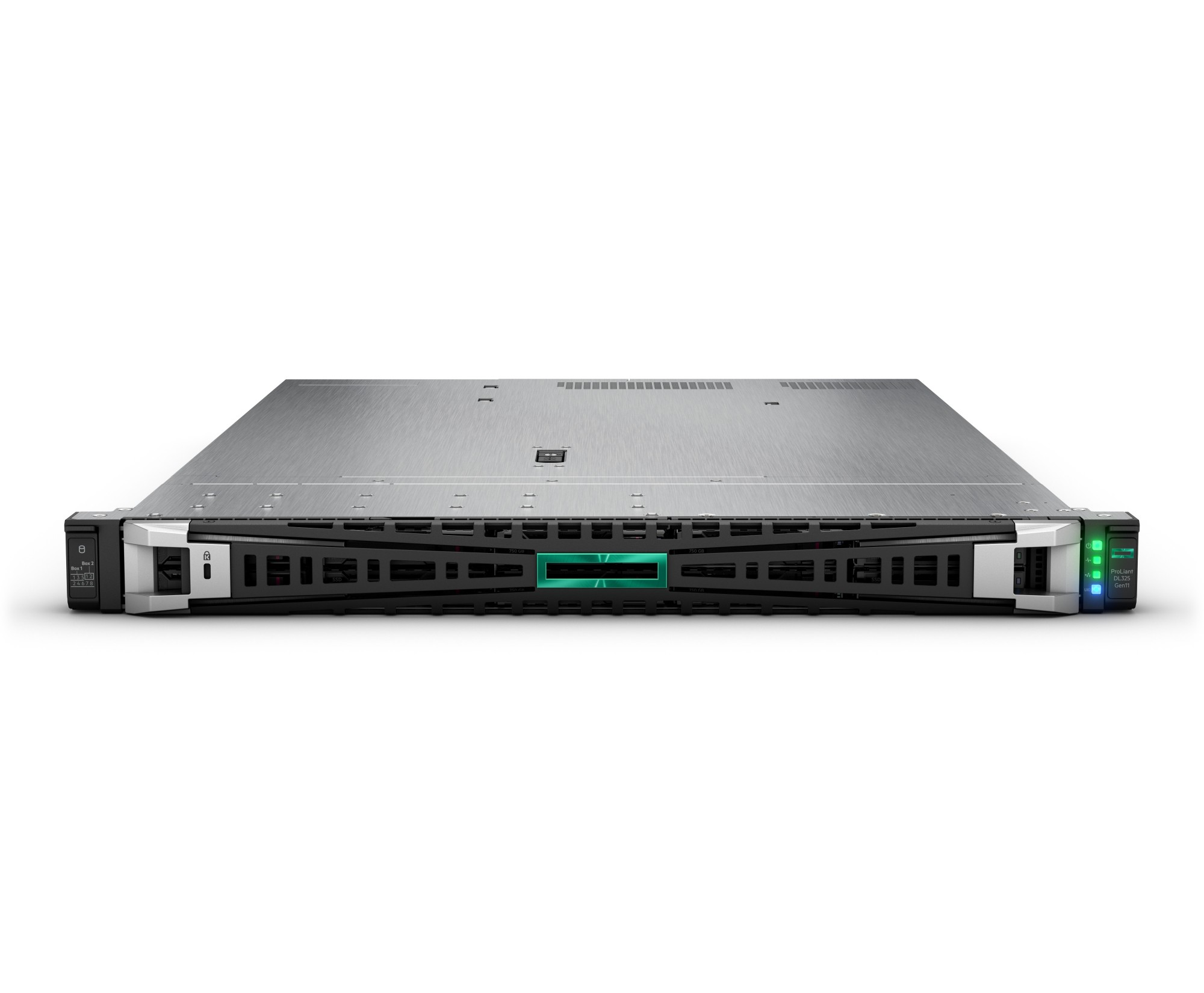 HPE ProLiant DL325 Gen11 9224 2.5GHz 24c 64GB-R 8SFF MR408i-o 2x480GB SATA SSD 2x1000W RPS EU Server