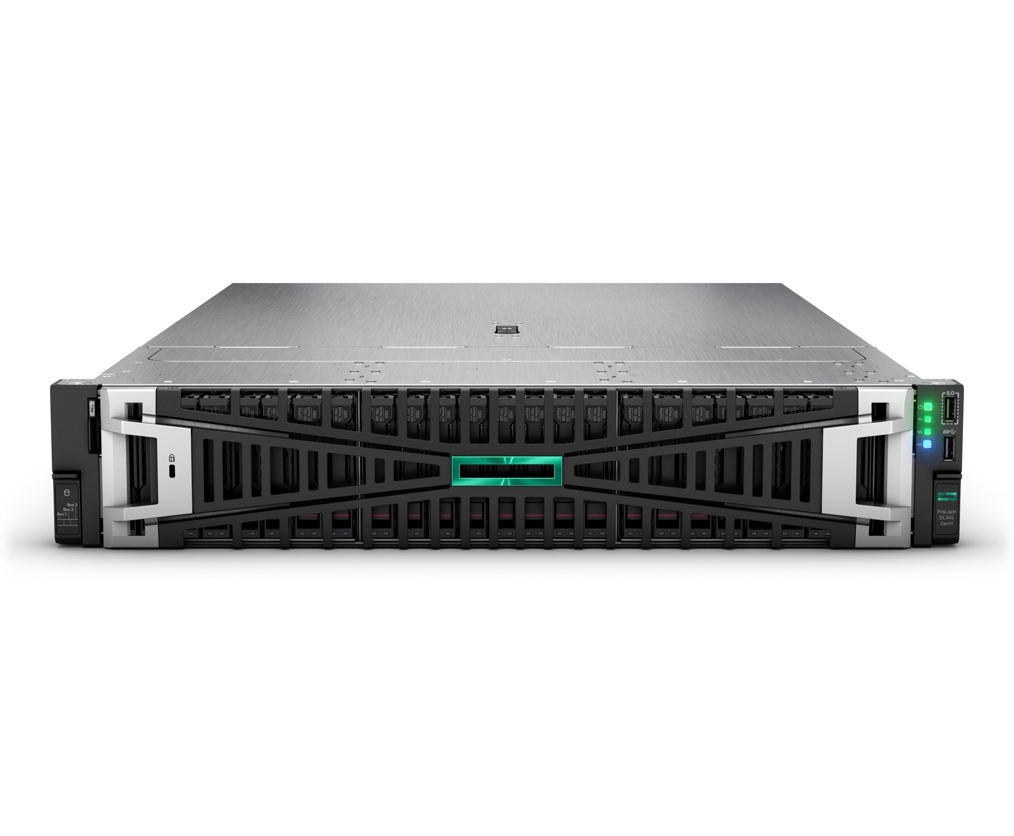 HPE ProLiant DL345 Gen11 9115 3.2GHz 16c 1P 2x32GB-R 8SFF MR416i-p 2x480GB SSD 2x1000W PS EU Server