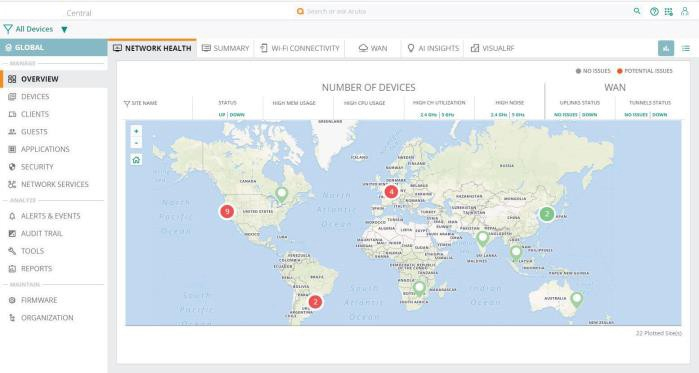 HPE Aruba Networking Central on Prem AP Foundation 5 year Subscription E-STU