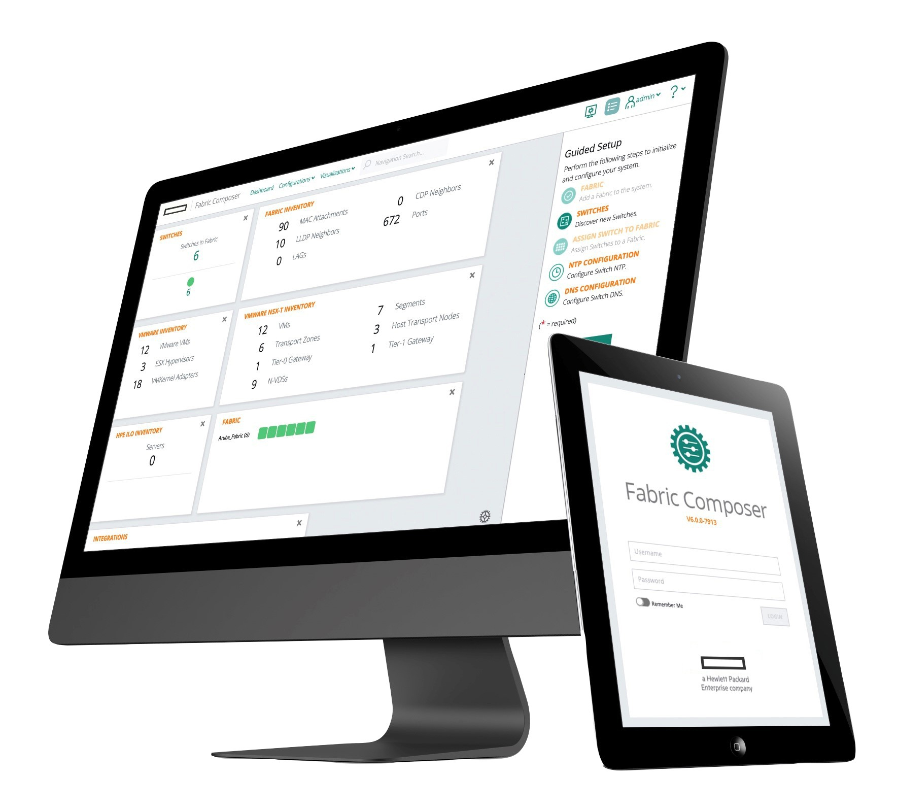 HPE Aruba Networking Fabric Composer Device Management Service Tier 4 Switch 3y Subscription E-STU