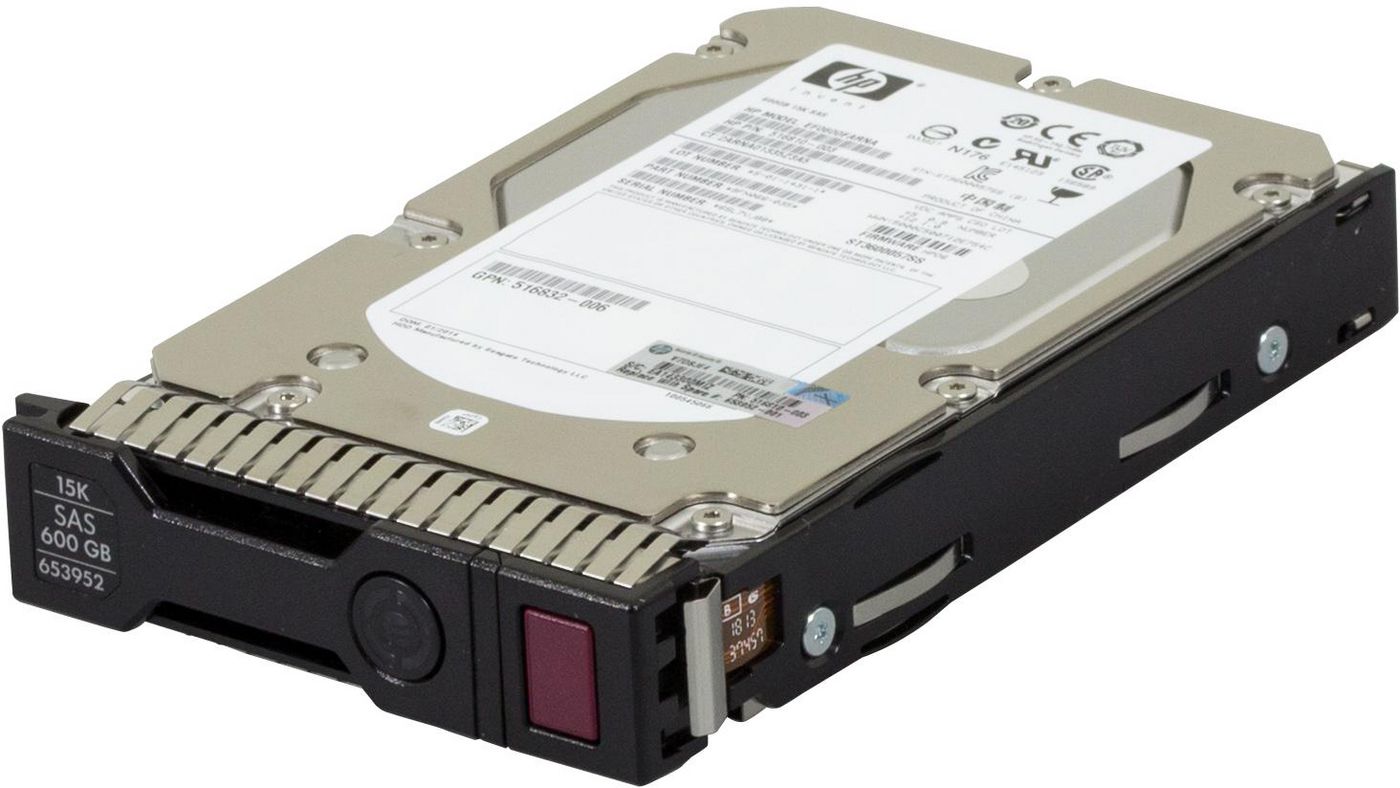 HPE 600Gb SAS 15.00Rpm 3.5I nch
