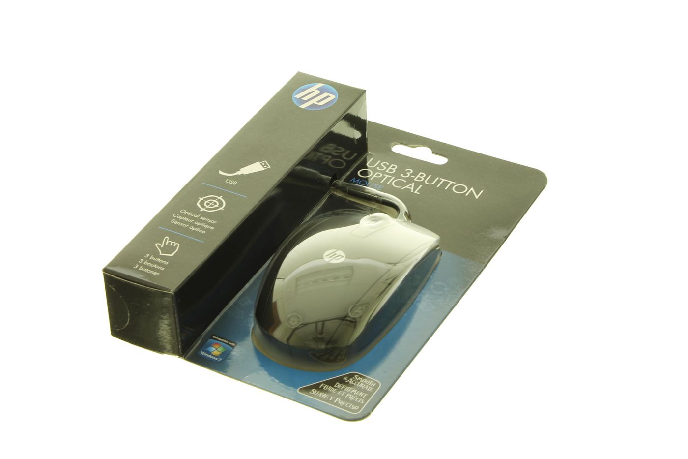 HPE USB 3-BUTTON OPTICAL MOUSE