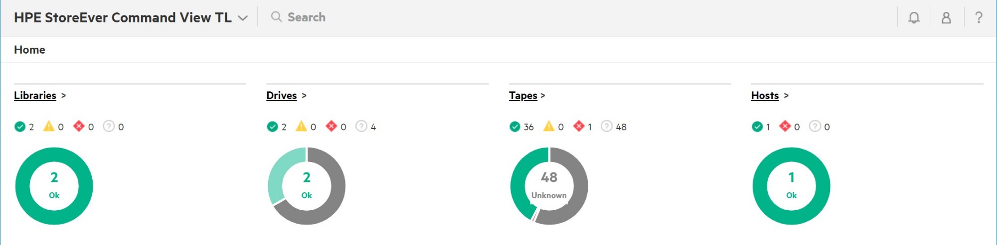 HPE StoreEver Autoloader Command View for Tape Libraries - TapeAssure Advanced E-LTU