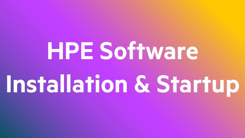 HPE Startup Vmware VSphere Essential-Standard Service