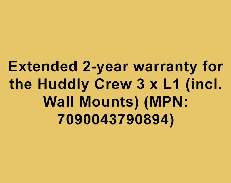 Huddly Ext. 2-yr warr. Huddly Crew 3