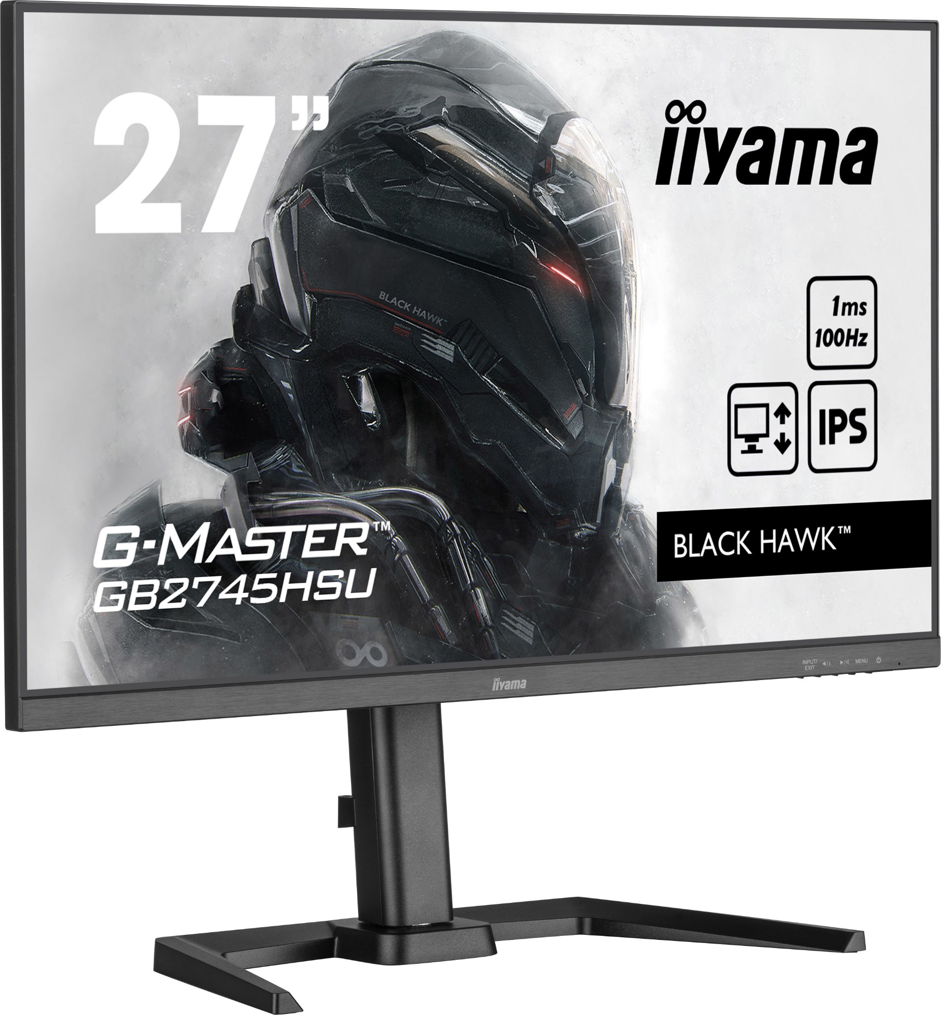 iiyama G-MASTER Get ahead with the GB2745HSU with IPS Panel Technology and 1ms MPRT