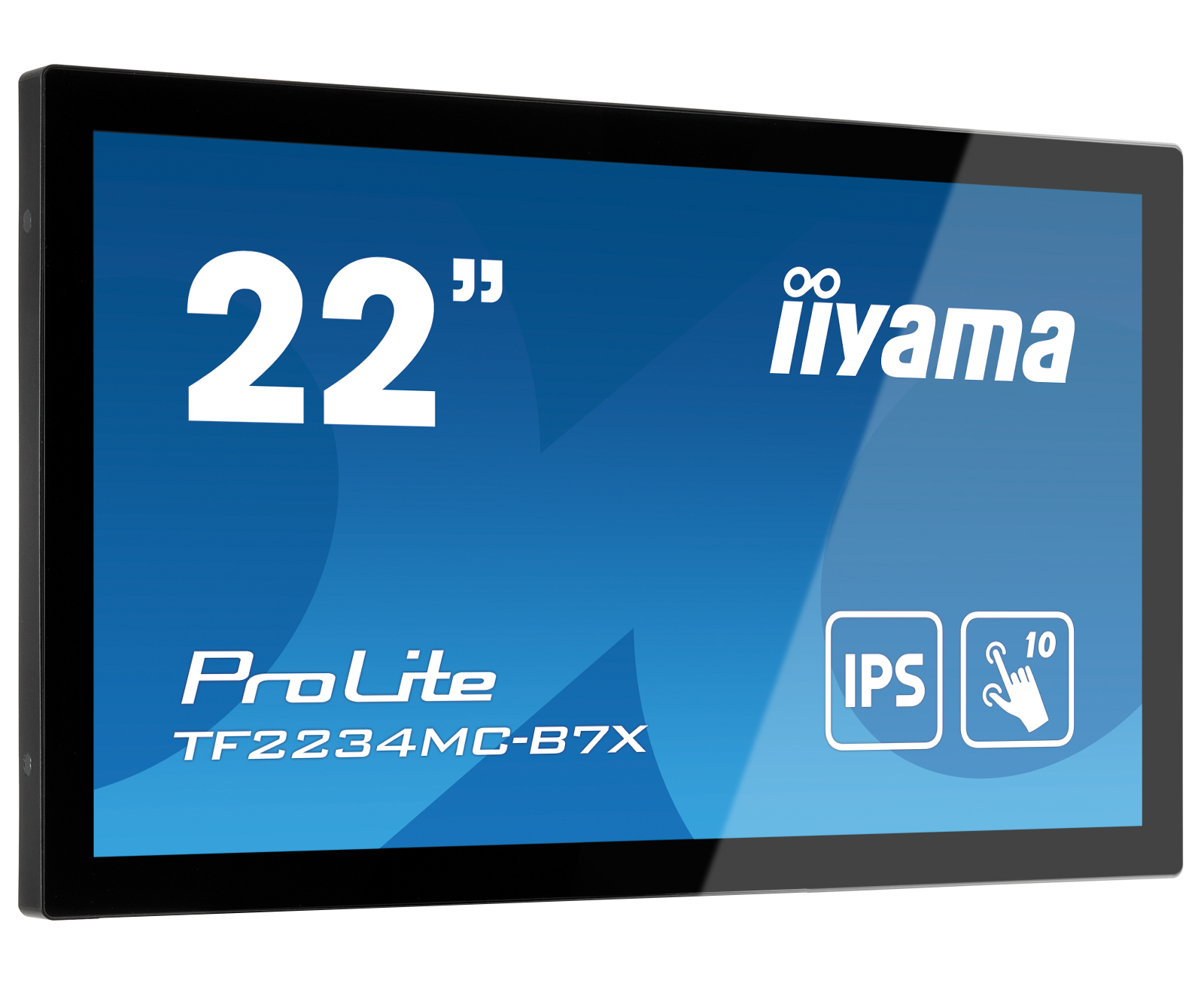 iiyama ProLite 22" 10pt touch Open Frame monitor with IPS panel and touch through glass function
