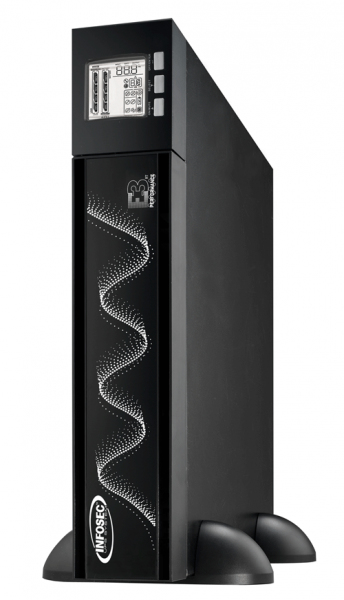 Infosec E3 Performance 800 RT uninterruptible power supply (UPS) Double-conversion (Online) 0.8 kVA 720 W 8 AC outlet(s)