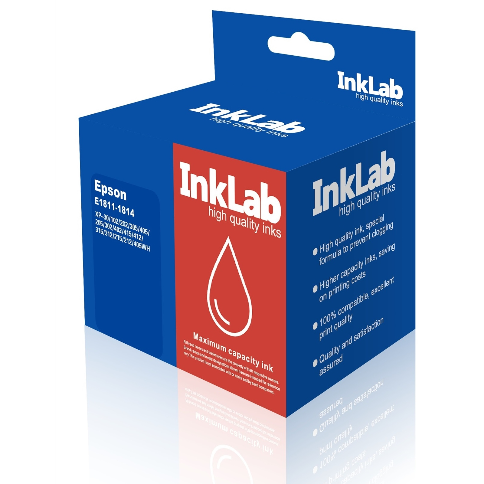InkLab E1811-1814 printer ink refill Compatible